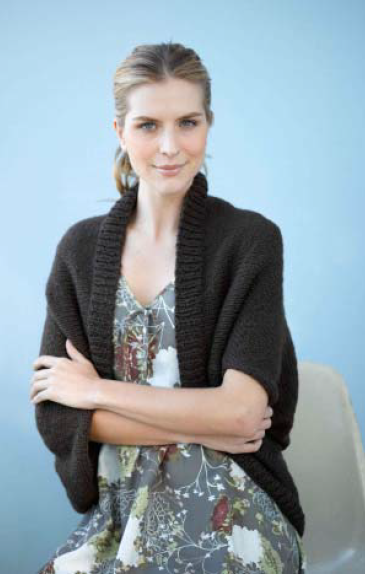 Stocking stich shrug