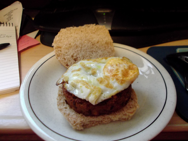 Bhaji Burger  Risotto and others 009