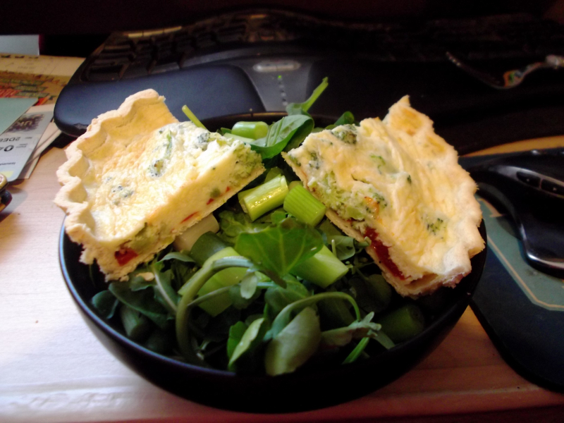 Wine  quiche and me 004