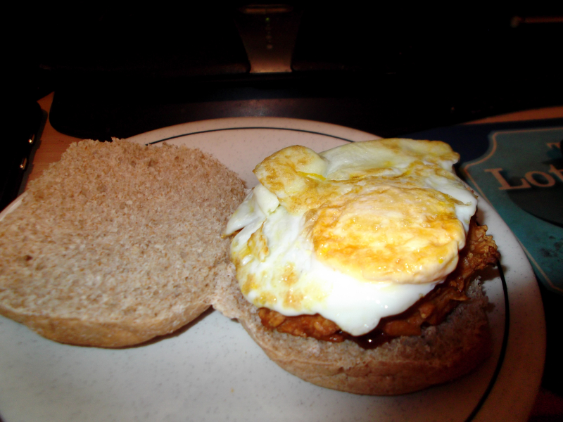 Egg sandwich and stuff 003