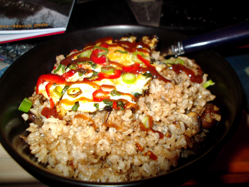 Mushroom Fried Rice