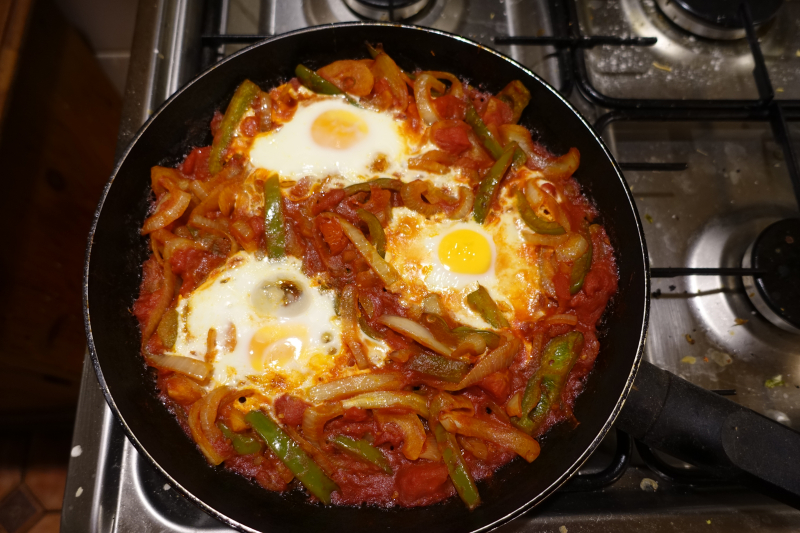 Turkish eggs Turkish eggs